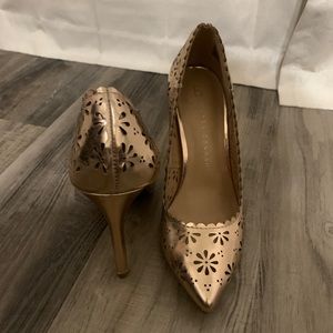 Lauren Conrad Rose Gold Heels